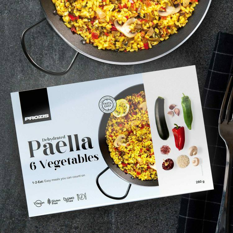 Product Prozis Dehydrated Paella 6 Vegetables