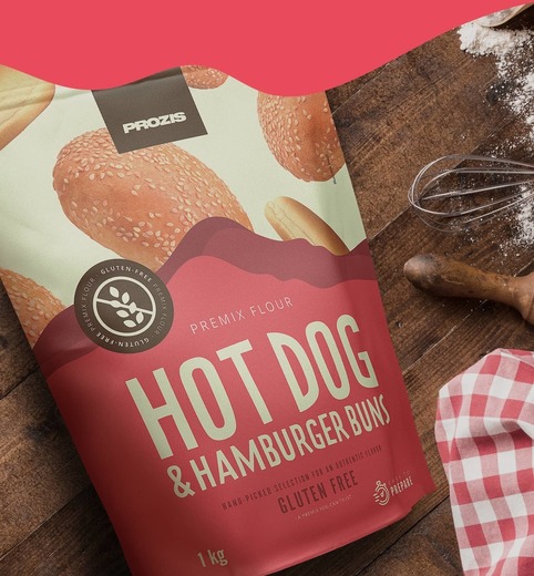 Prozis Gluten Free Hot Dog & Hamburger Premix 