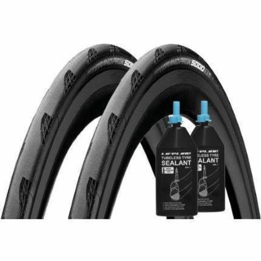 Continental 5000 Tubeless Tires 25c