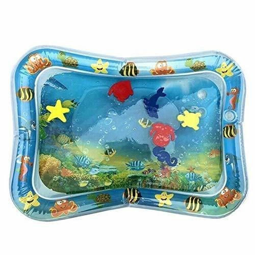 Liamostee Water Filled Baby Inflatable Patted Pad Inflatable Water Cushion Playmat for