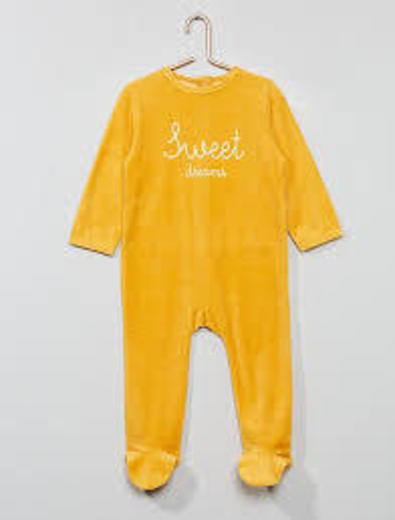 Pijama de veludo 0-36 meses  - Kiabi - 4