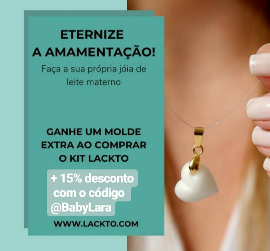 Product Lackto a tua Jóia de Leite Materno