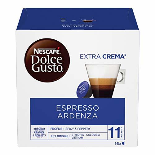 Product Nescafé Dolce Gusto Espresso Ristretto Ardenza, Fuerte, Café, Cápsulas de Café, 16