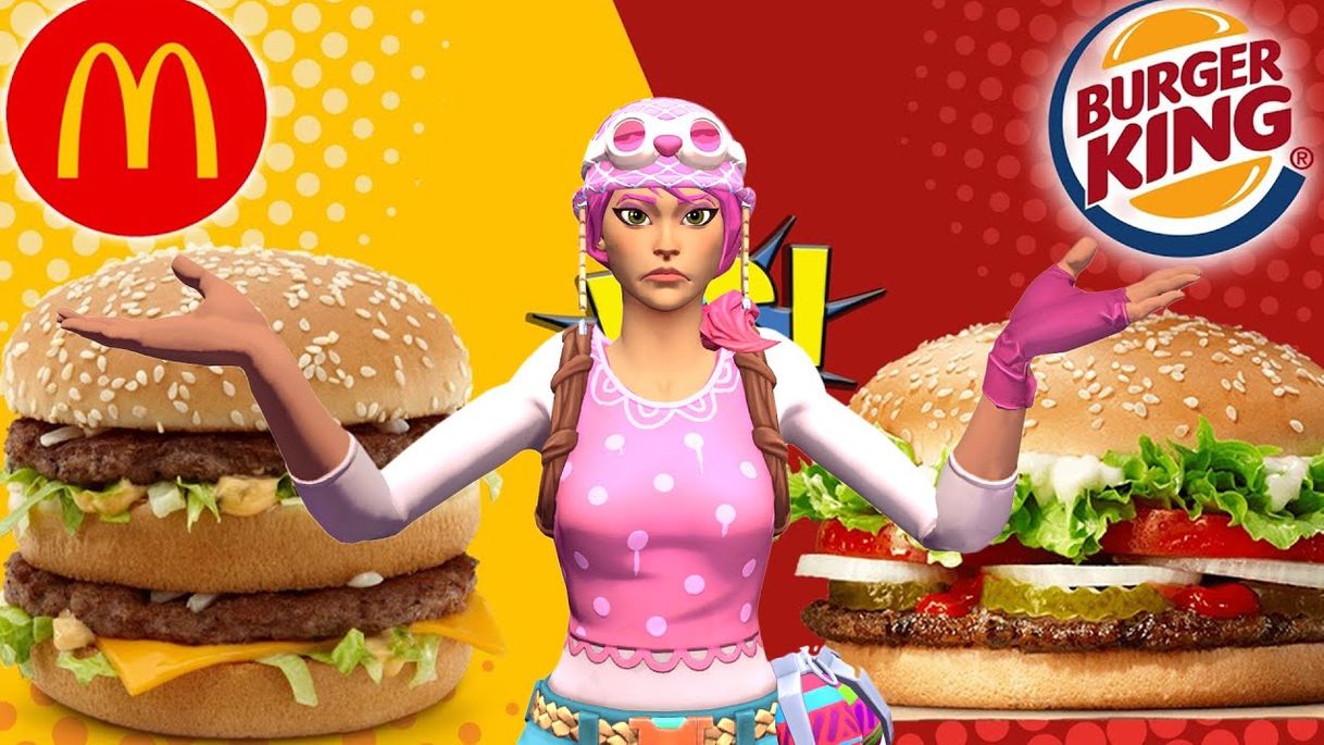 Fashion McDonald vs Burger King Fortnite/ Jesusseron