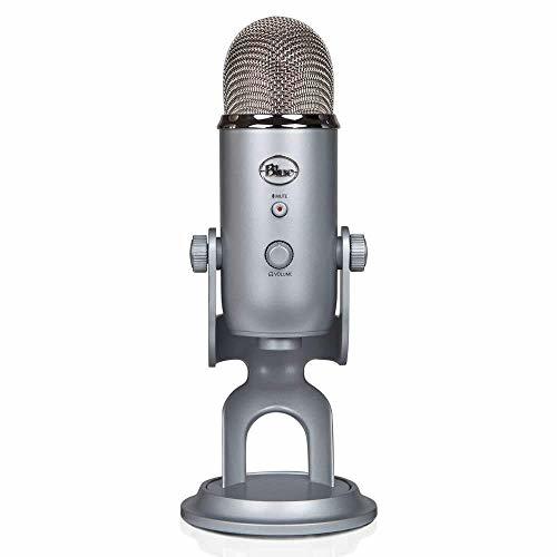 Electrónica Blue Yeti USB Microphone, Silver