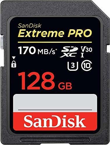 SanDisk Extreme PRO - Tarjeta de memoria SDXC de 128 GB