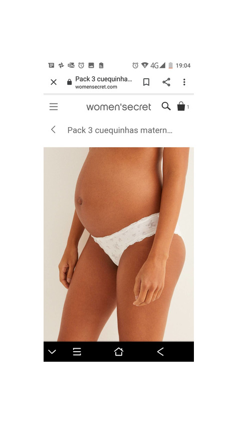 Producto Cueca maternity