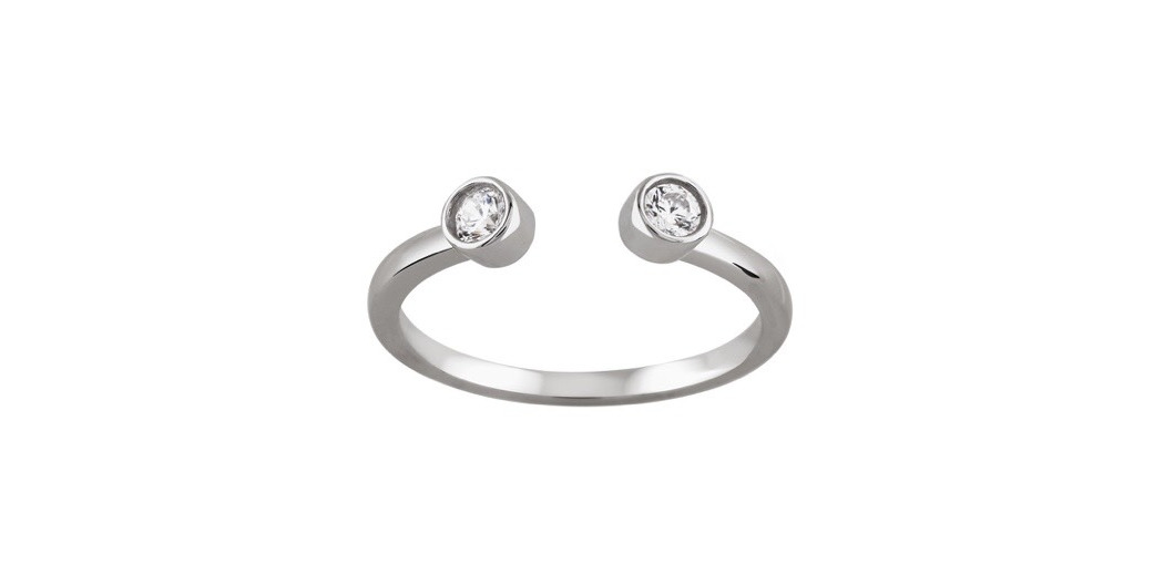 Social Anel de prata UNIKE