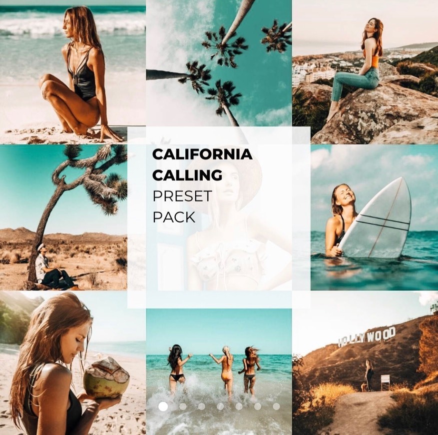 Productos CALIFORNIA PRESET 