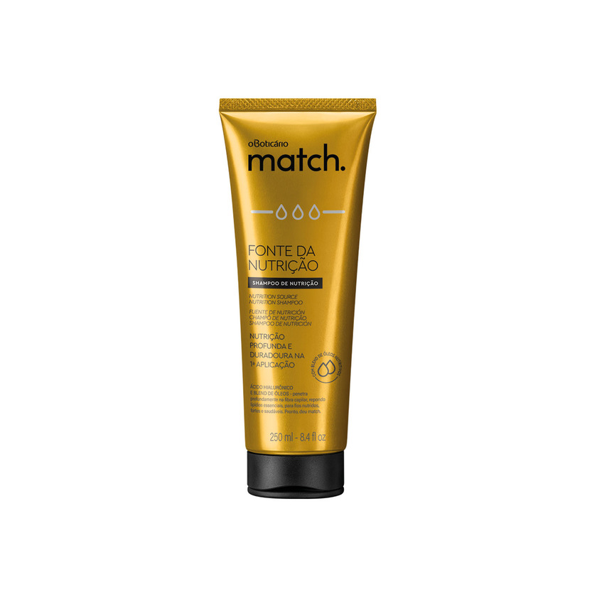 Producto Shampoo Match Fonte da Nutrição Boticário