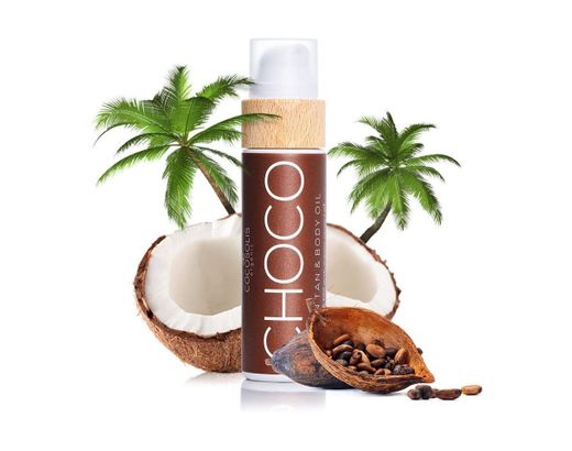 COCOSOLIS Bronceado & Aceite Corporal De Cacao | Aceite De Bronceado Orgánico | Obtenga