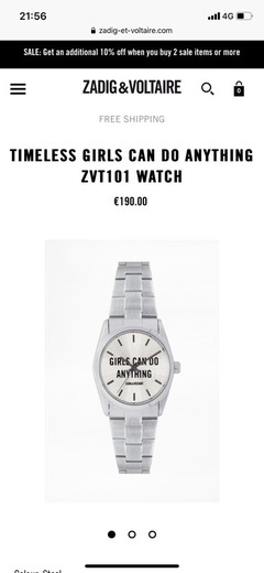 Watch from Zadig 🖤