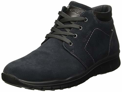 Fashion Igi&Co Uomo Gore-Tex-41173, Zapatillas Altas para Hombre, Azul