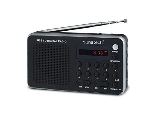 Sunstech RPDS32SL - Radio portátil digital