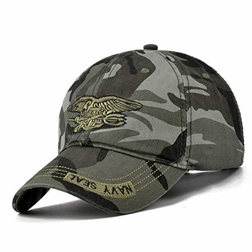 Products HUOLIMAO Gorra De Béisbol Camuflada Gorra Táctica De Camuflaje Azul Marino para