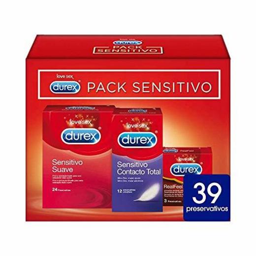 Durex Pack Preservativos Sensitivo Suave