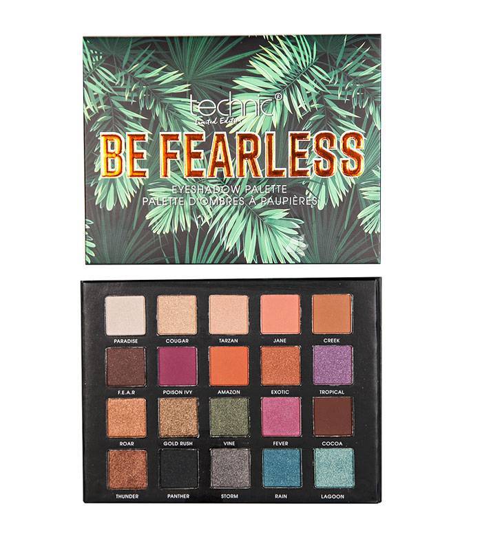 Moda Paleta Be Fearless da Technic Cosmetics