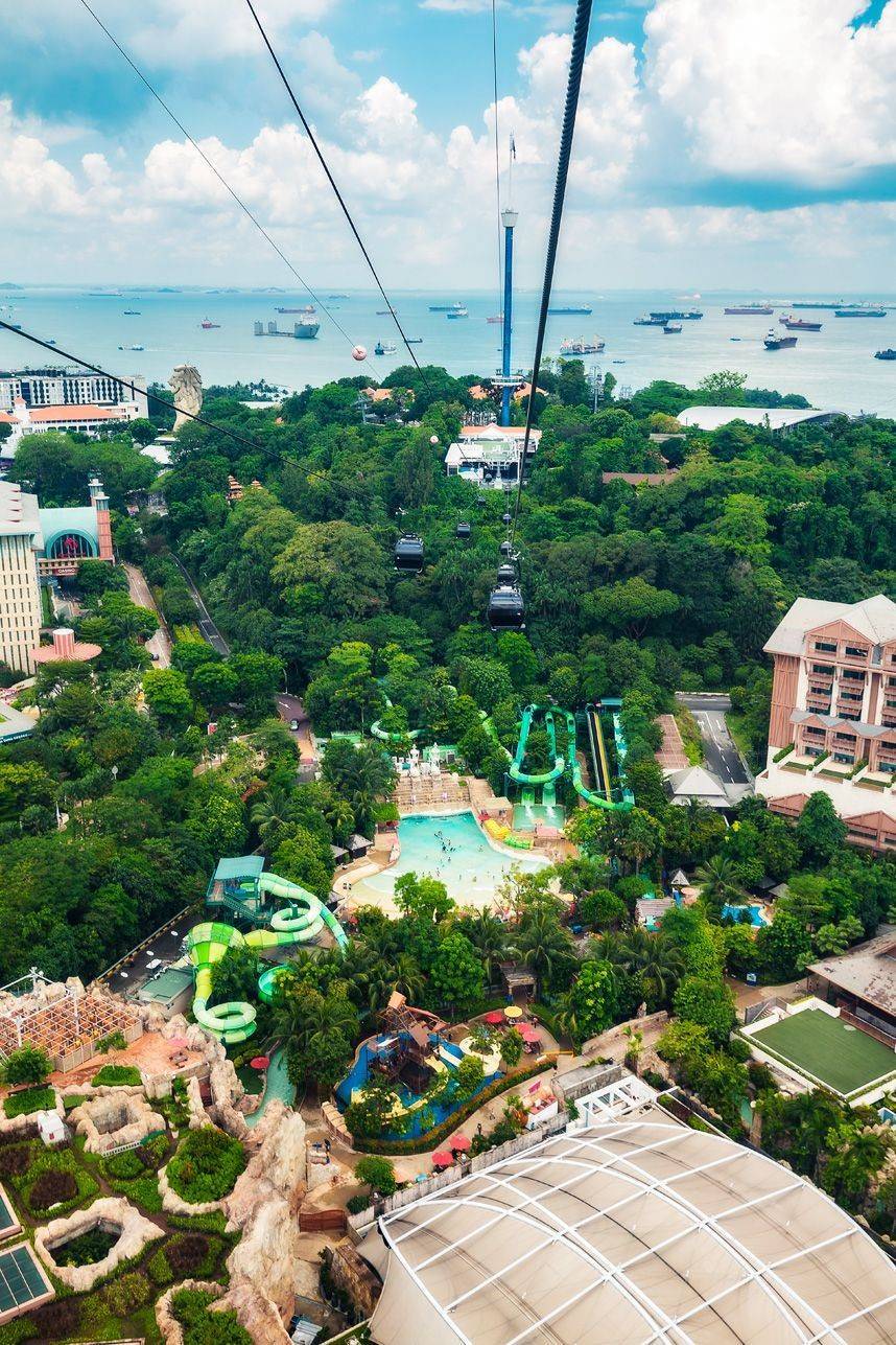 Lugar Sentosa Island, Singapore