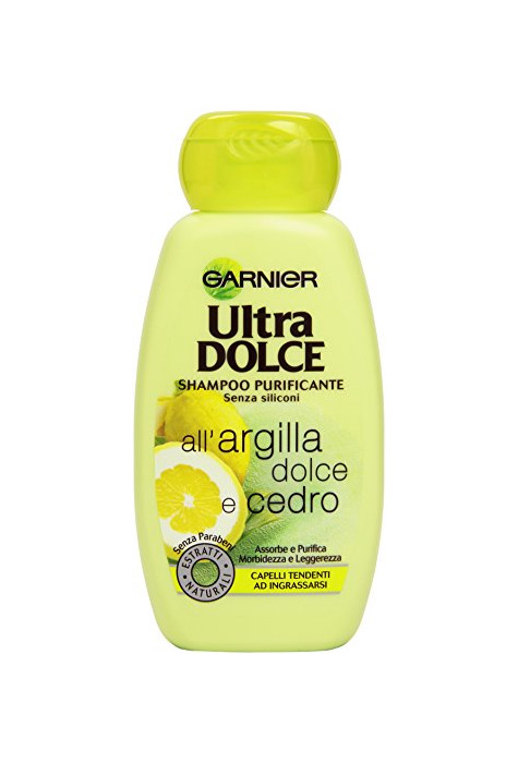 Beauty Garnier Ultra Dolce arcilla Dolce y cedro Champú Purificante Para Pelo tendenti