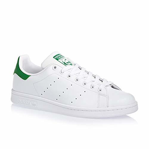 Fashion Adidas Stan Smith M20324, Zapatillas de Deporte Unisex Adulto, Blanco