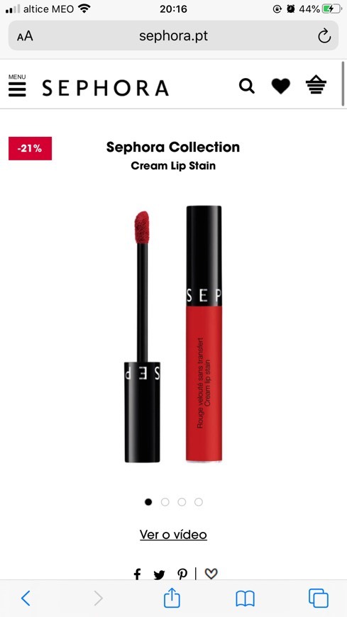 Moda Batom Sephora