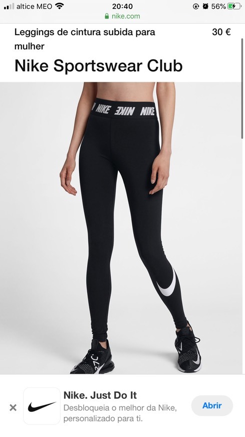 Moda Leggins Nike