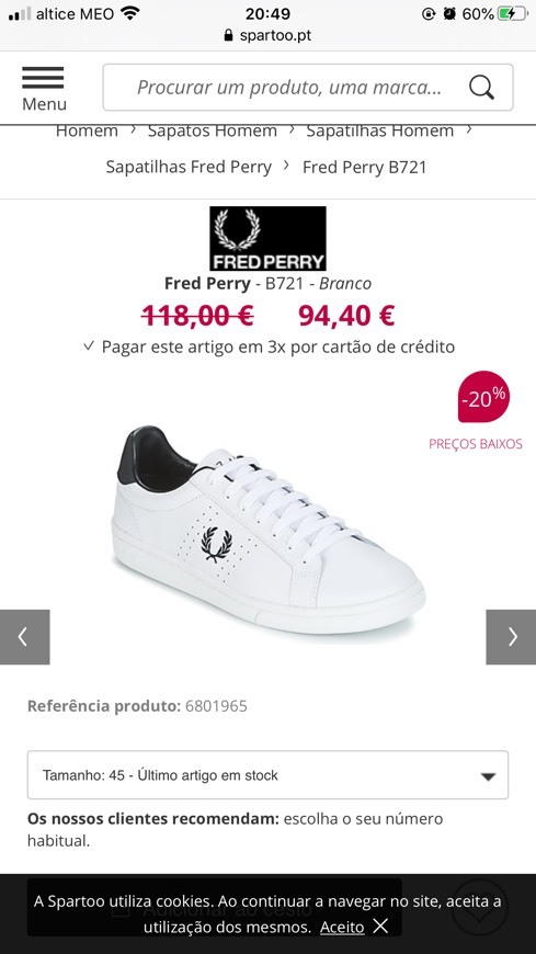 Fashion Fred Perry