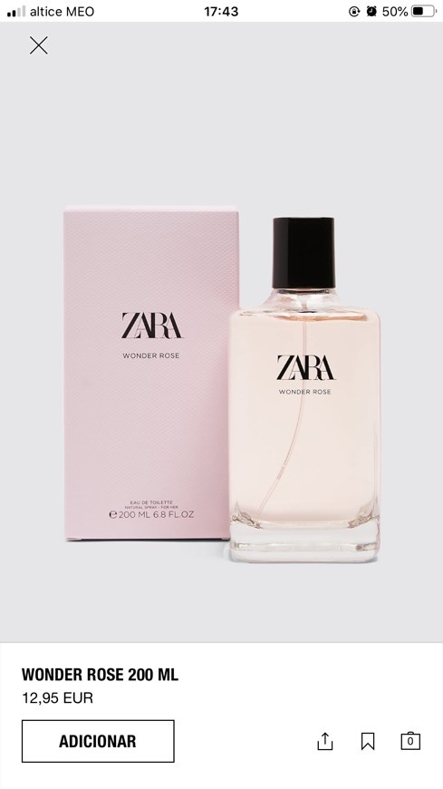 Fashion Perfume Zara