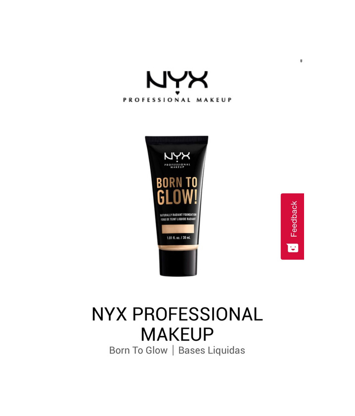 Product Base Born to Glow