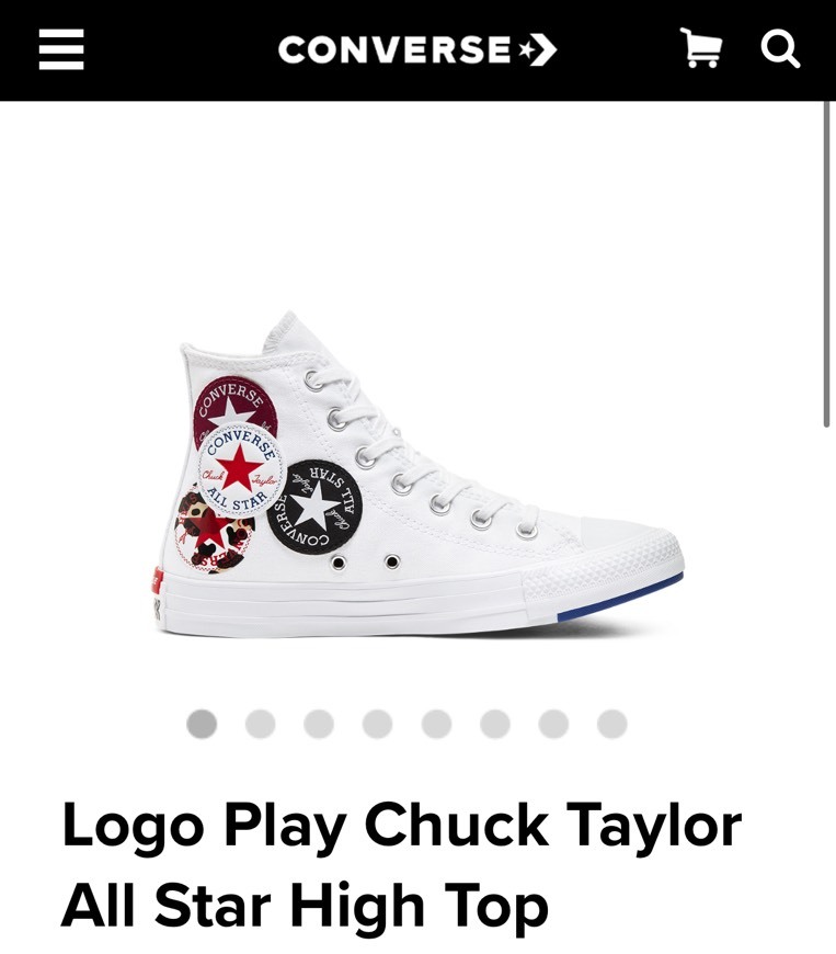 Producto Logo Play Chuck Taylor All Star High Top - Converse ES