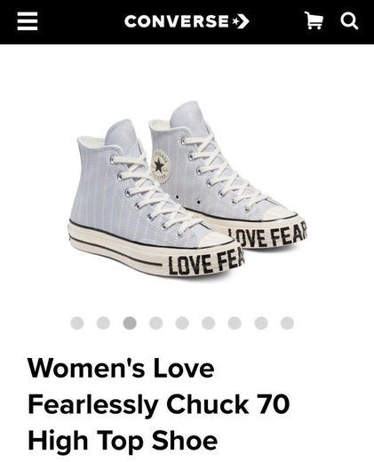 Women's Love Fearlessly Chuck 70 High Top Shoe