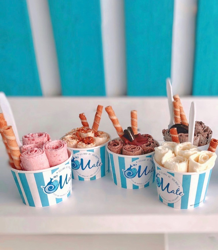 Restaurantes Hey Mate Gelado de Rolinho