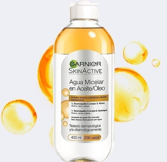 Product Água Micellar Com Óleo Da Garnier