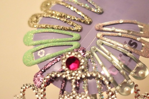 Claire’s Glitter Hair Snap Clips