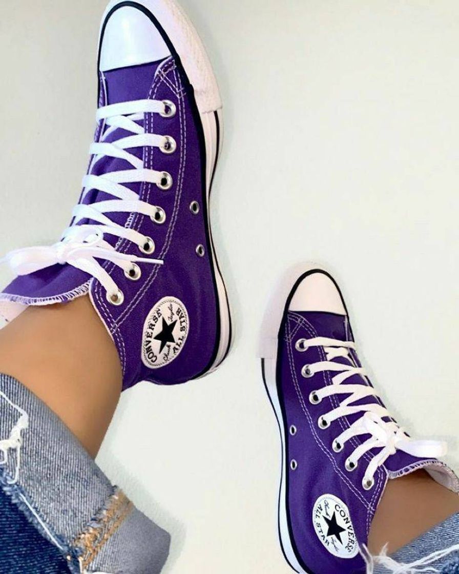 Moda Converse Chuck Taylor CTAS Lift Hi, Zapatillas para Mujer, Blanco