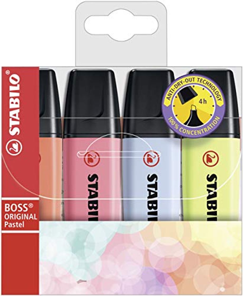 Social Marcador STABILO BOSS ORIGINAL Pastel