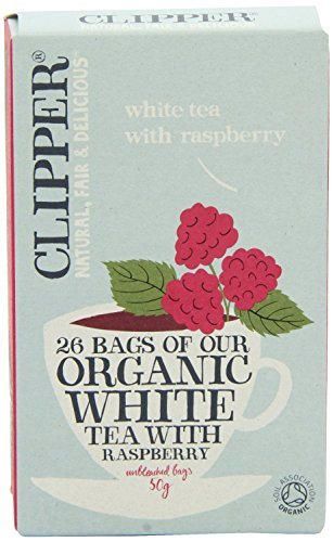 (2 Pack) - Clipper - Organic White Tea Raspberry