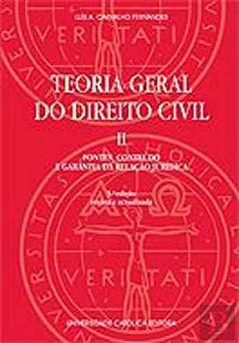 Books Teoria Geral do Direito Civil II