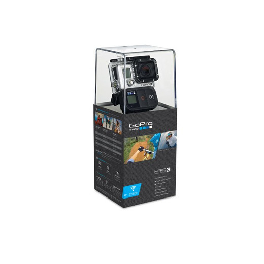 GoPro HERO3 Black Edition - Videocámara de 12 MP