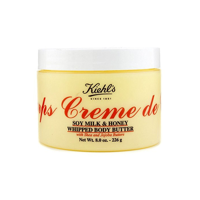 Belleza Kiehl's Creme de Corps Soy Milk & Honey Whipped Body Butter 226g/8oz