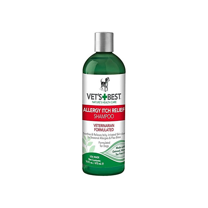 Products Vet's Best Champú para Perros de Alivio de la Picazón de Alergia