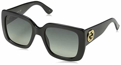 Moda Gucci Sonnenbrille GG0141S-001-53 Gafas de sol, Negro