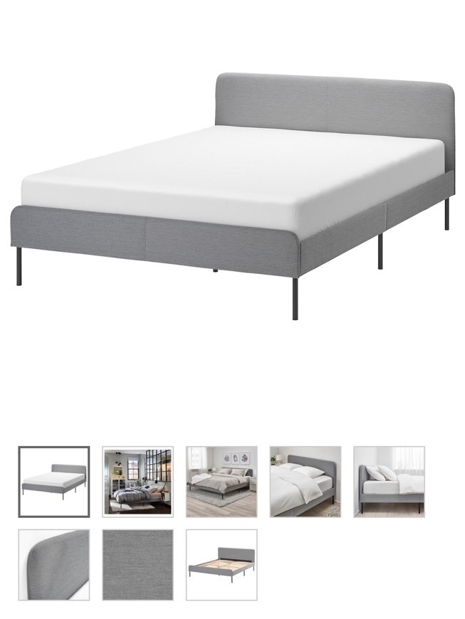 Moda Cama SLATTUM • IKEA