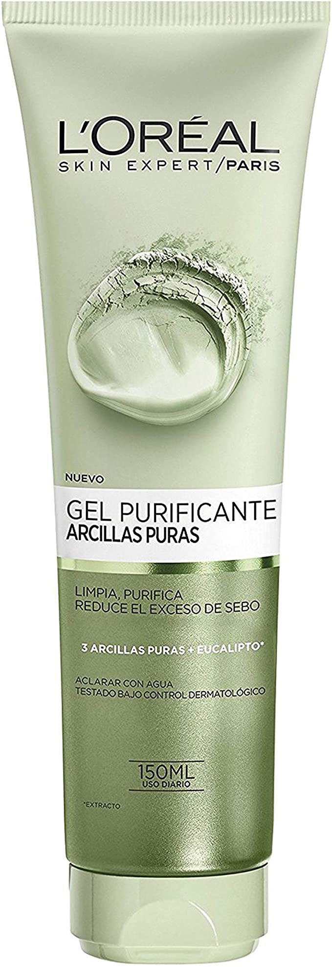 Moda Arcillas Puras Gel purificante Verde imperfecciones | L'Oréal Paris