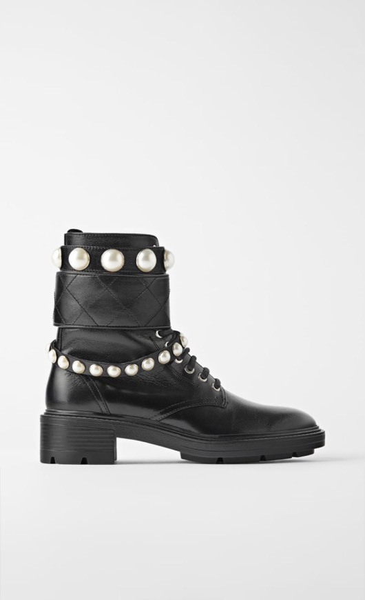 Moda Botas pérolas inspiração lv 