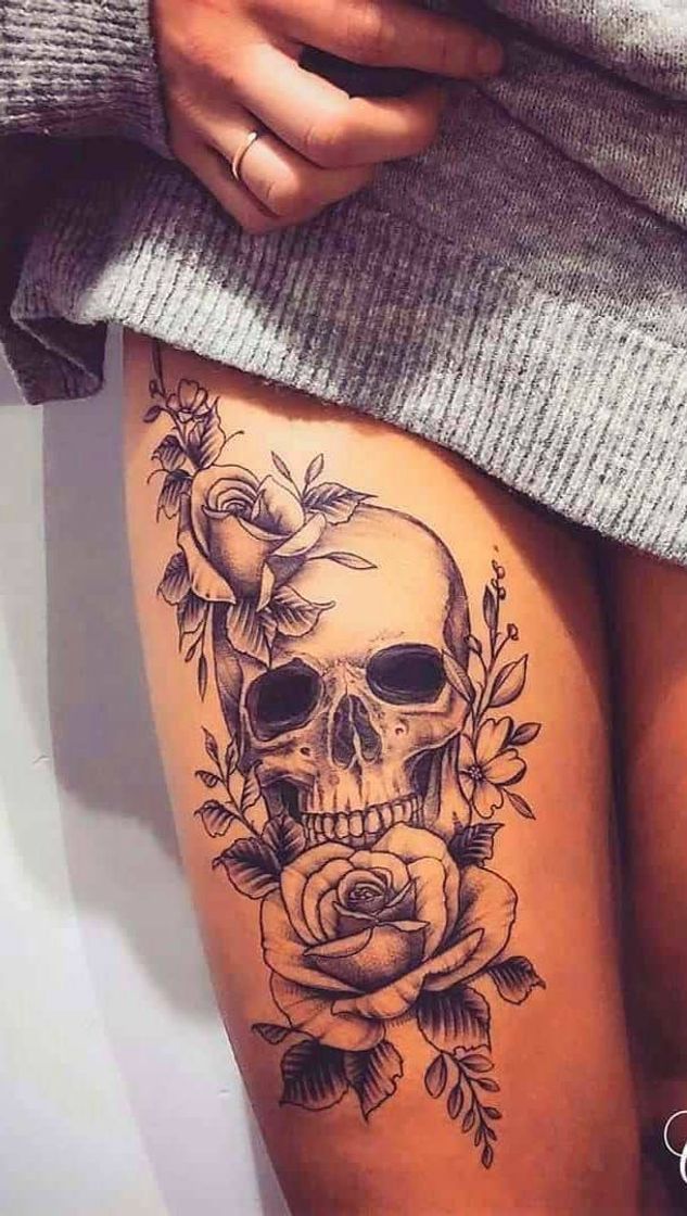 Moda Tatuagem Caveira