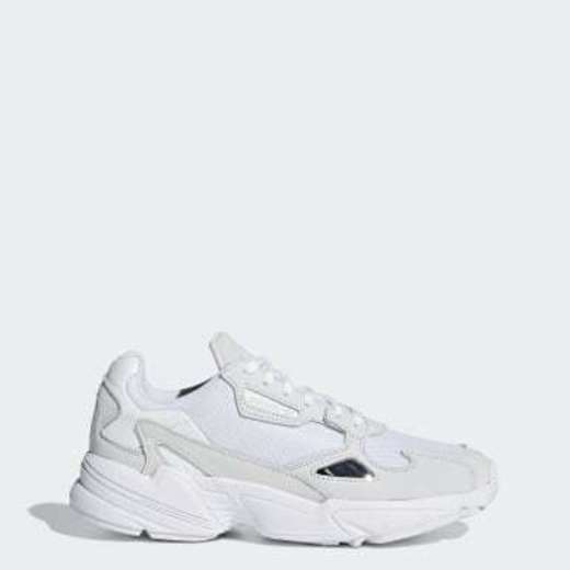 Adidas falcon prateado