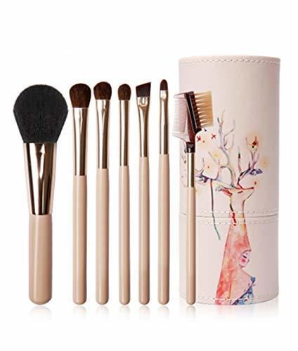 Belleza cepillo cosméticos Deer Girl 7 piezas Pincel de maquillaje Herramientas de