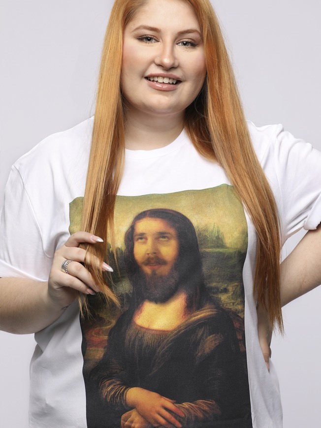 Fashion T-SHIRT OVERSIZE “WONA LISA”