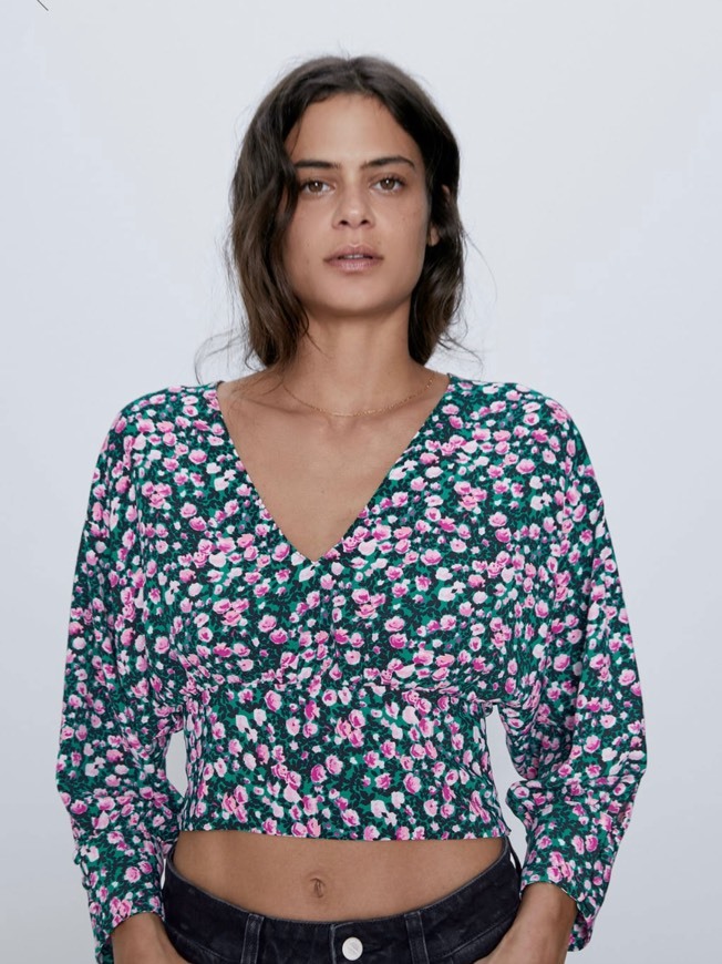 Social Crop top FLORAL 🌸